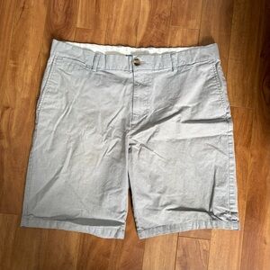 Old Navy Light Gray Flat Front Shorts